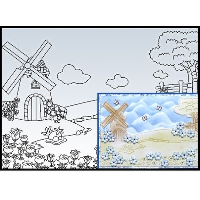 Папка для тиснения Nellie Snellen - Windmill
