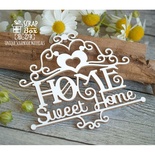 Чипборд ScrapBox - Home Sweet Home с вензелями Hi-274
