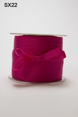 Лента  FUCHSIA, цвет "фуксия", ширина 9,5мм, длина 90 см