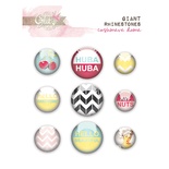 Украшения под стеклянным покрытием от Glitz Design - Cashmere Dame Giant Rhinestones