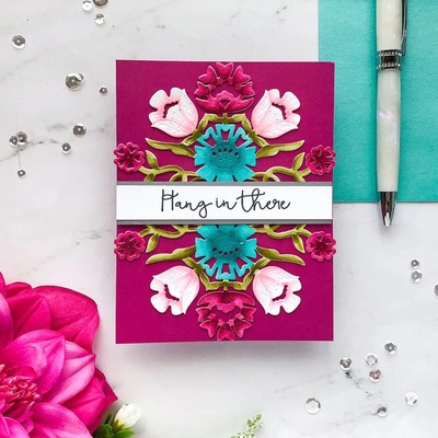 Нож для вырубки от Spellbinders - Floral Bouquet