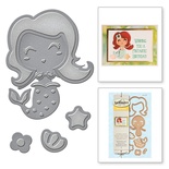 Нож для вырубки от Spellbinders - Build-a-Mermaid - Русалочка