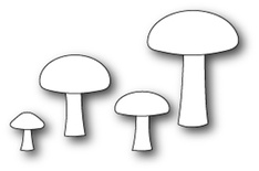 Нож для вырубки от Poppystamps - Forest Mushrooms