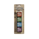 Набор штемпельных подушек Ranger - Distress Mini Ink Kit - Kit 2