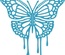 Нож для вырубки от Cheery Lynn Designs - Dripping Butterfly