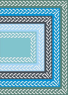 Лезвия Celtic Chain Rectangle от Cheery Lynn Designs