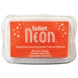 Чернила Tsukineko Radiant Neon Ink Pad - Electric Orange