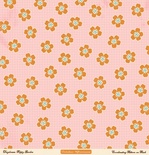Лист двусторонней скрапбумаги от October Afternoon - “Daydream” Collection - Poppy Garden, 30х30