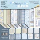 Набор двусторонней бумаги от Scrapmir - Mommy's Hero, 30х30см, 10 шт