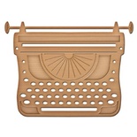 Ножи от Spellbinders - Typewriter - Печатная машинка