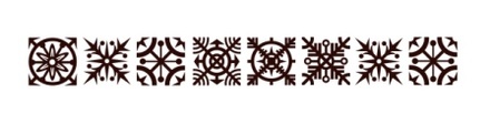 Акриловый штамп Christmas Stamp SR011 Снежинки, размер 9 * 1
