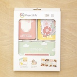 Набор карточек Project Life by Becky Higgins - Value Kit - Lullaby Girl, 120 элементов