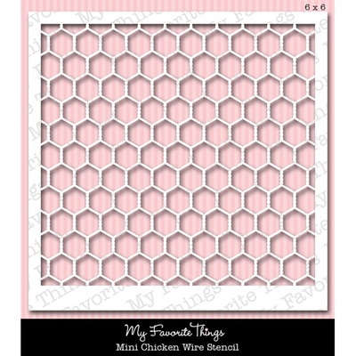 Маска My Favorite Things - Stencils Mini Chicken Wire, 15х15 см (MFT-ST-6)