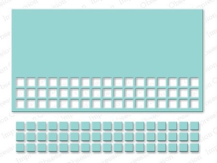 Нож для вырубки от Impression Obsession - Square Cutout Border
