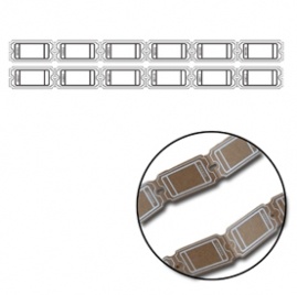 Крафт-билетики от Maya Road - Large Ticket Strips - White, 24 шт.