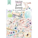Набор высечек коллекция Sweet bunny 54 шт, ТМ Фабрика Декора