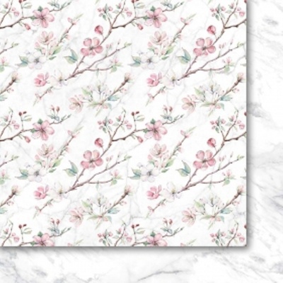 Двусторонний лист от Galeria Papieru - Райская яблоня 02, 30,5х30,5 см