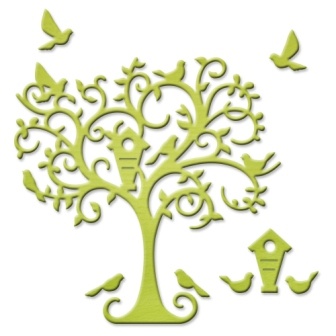 Ножи от Spellbinders - Delightful Tree