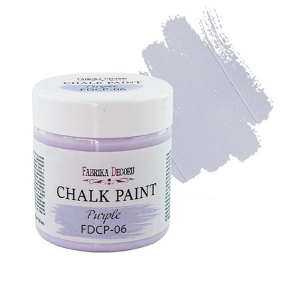 Меловая краска Chalk Paint Сирень 50ml, ТМ Фабрика Декора