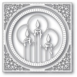 Ножи от Memory Box - Glowing Candle Frame craft die - Светящиеся свечи