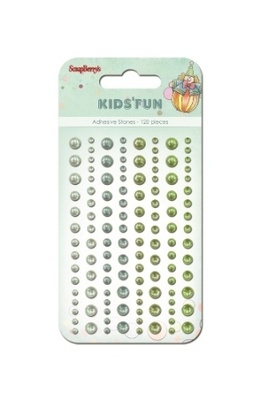 Клеевые полужемчужинки, 120 шт, 4 цвета, Забава 1
