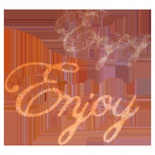 Лезвие от Cheery Lynn Designs - Enjoy 2 Piece Die Set 