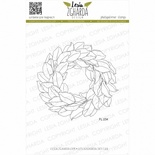 Акриловый штамп Lesia Zgharda Вінок з листя магнолії FL234