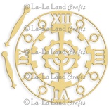 Лезвие La-La Land Crafts - Steampunk Clock